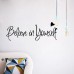bobiagooo Believe in Yourself Motivational Wall Decal – Inspirational Home Decor for Bedrooms, Offices, and Classrooms