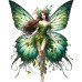 bobiagooo Beautiful Forest Elves Cartoon Stickers – Whimsical Home Decor for Bedrooms, Nurseries, and Playrooms