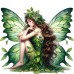 bobiagooo Beautiful Forest Elves Cartoon Stickers – Whimsical Home Decor for Bedrooms, Nurseries, and Playrooms